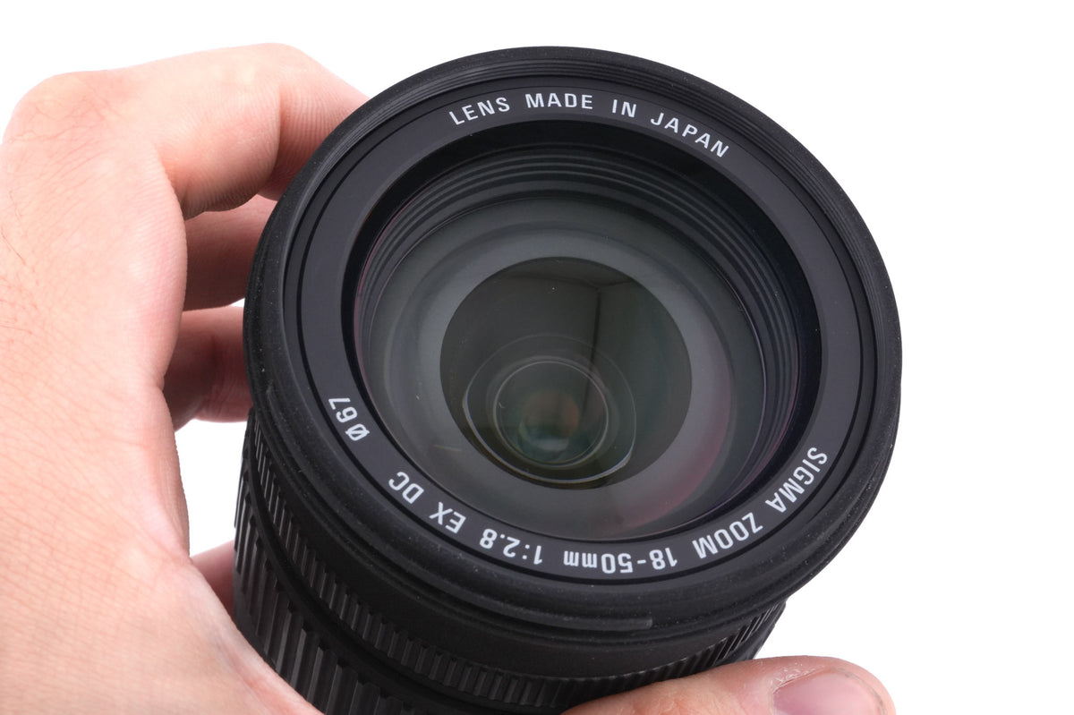 Sigma 18-50mm f2.8 EX DC