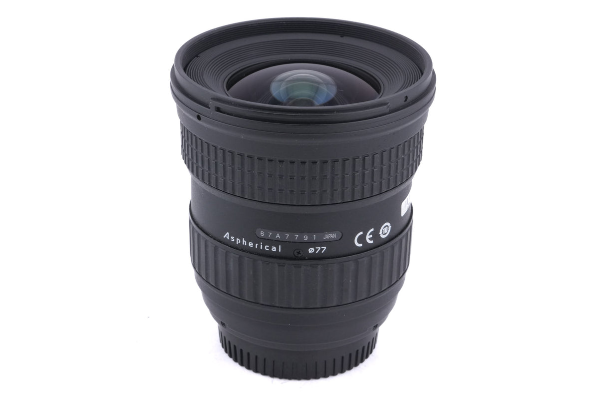 Tokina 11-16mm f2.8 AT-X Pro SD IF DX II