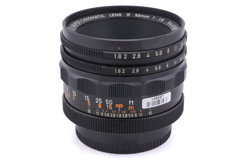 Canon 50mm f1.8 Super-Canomatic R