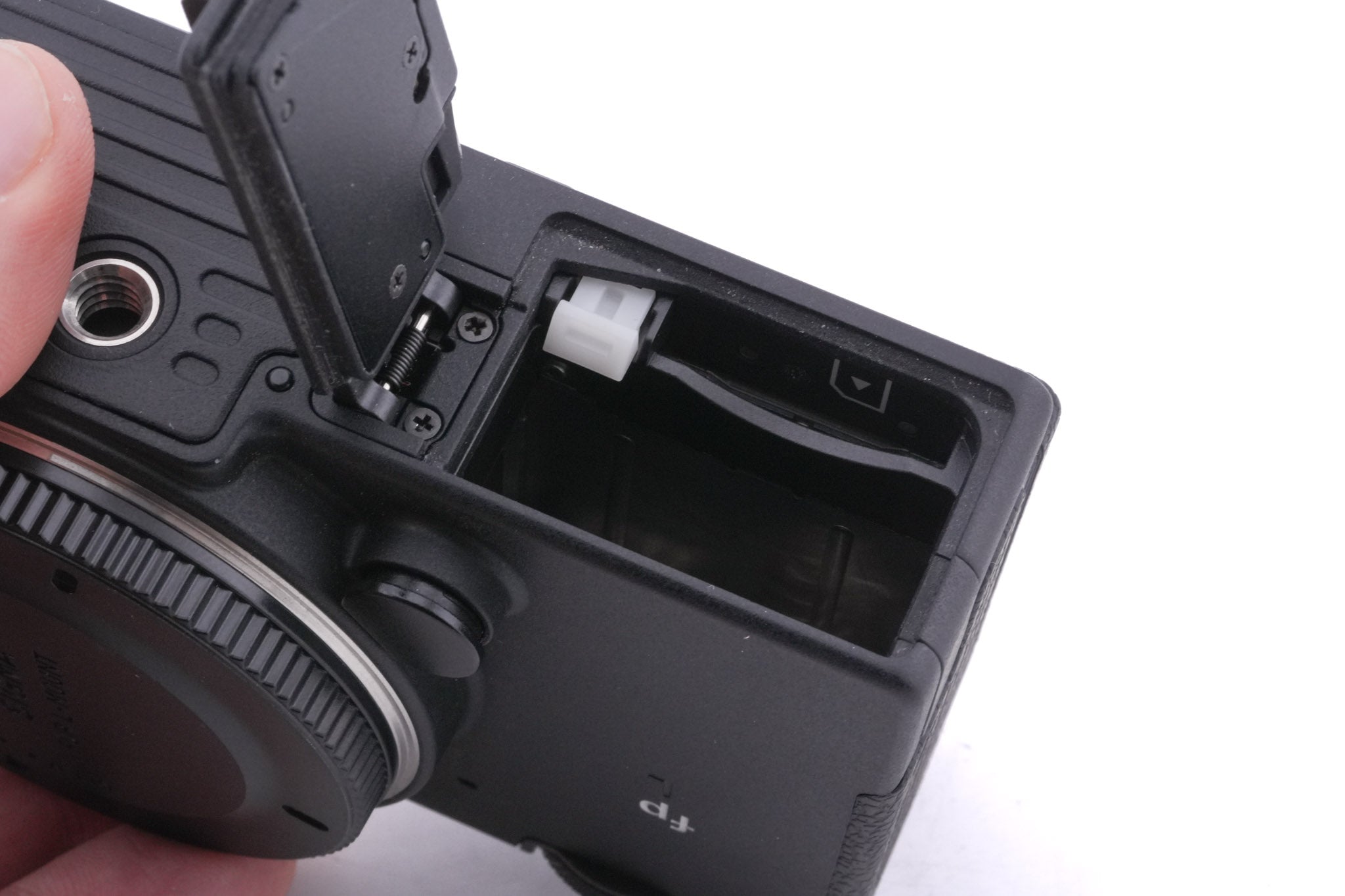 Sigma fp L + HU-11 Hot Shoe Unit + HG-11 Hand Grip