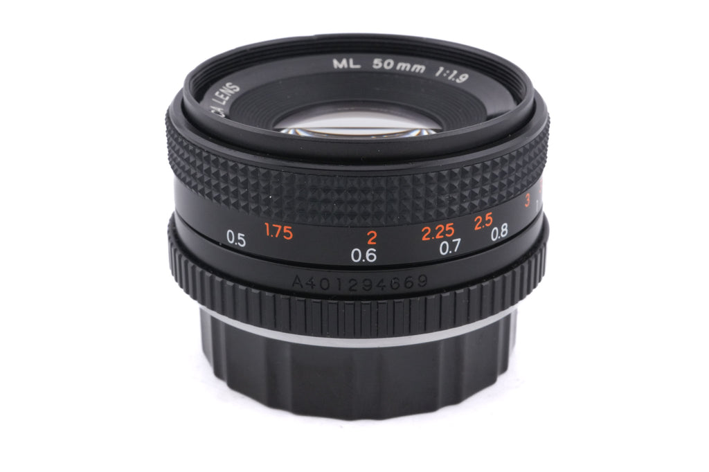 Yashica 50mm f1.9 ML