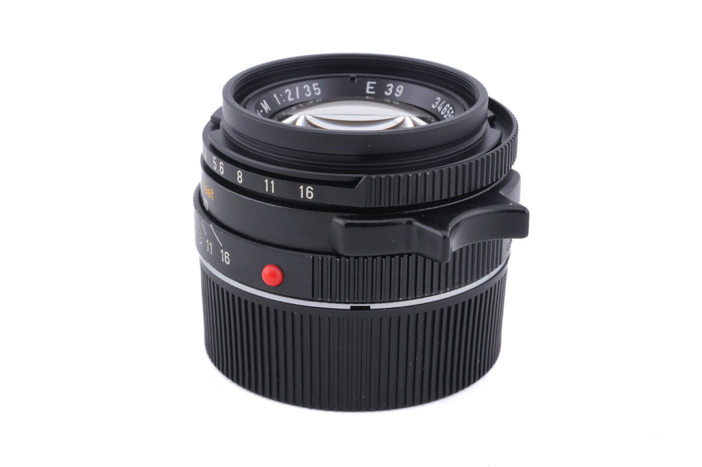 Leica 35mm f2 Summicron-M (Type IV) (Black, 11310)