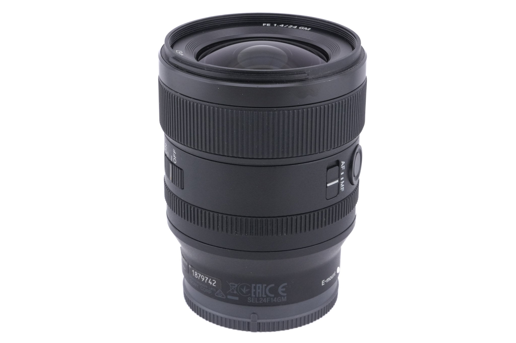Sony 24mm f1.4 GM (SEL24F14GM)