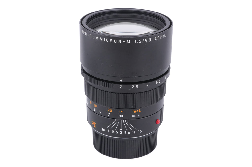 Leica 90mm f2 APO-Summicron-M ASPH. (Black, 11884)