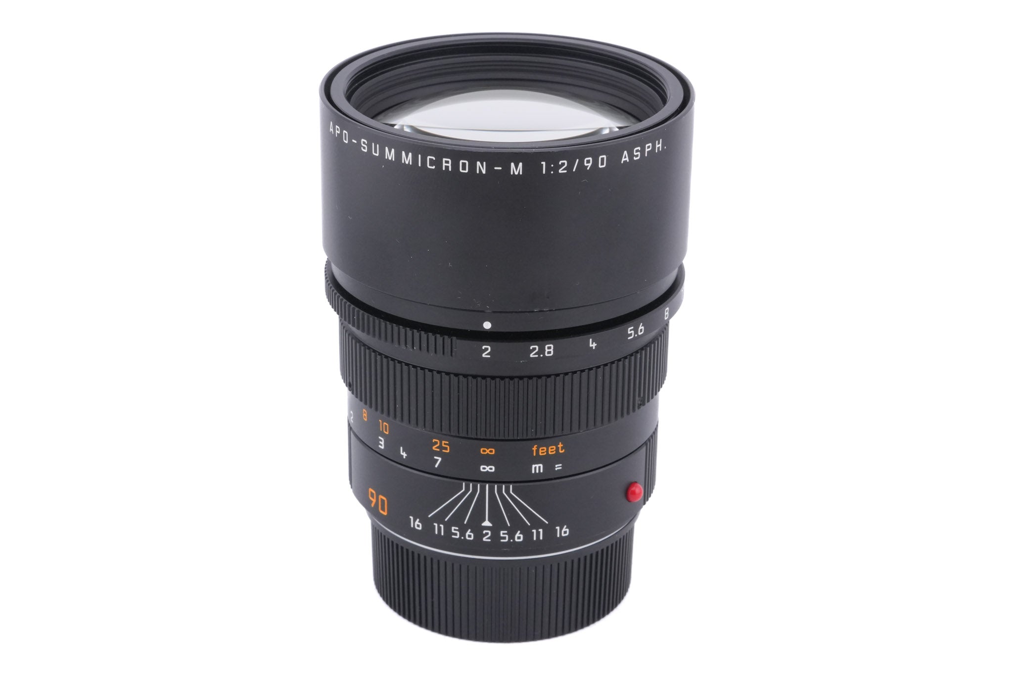 Leica 90mm f2 APO-Summicron-M ASPH. (Black, 11884)