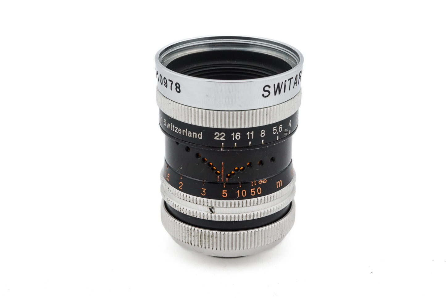 Kern-Paillard 36mm f1.8 Switar - Lens