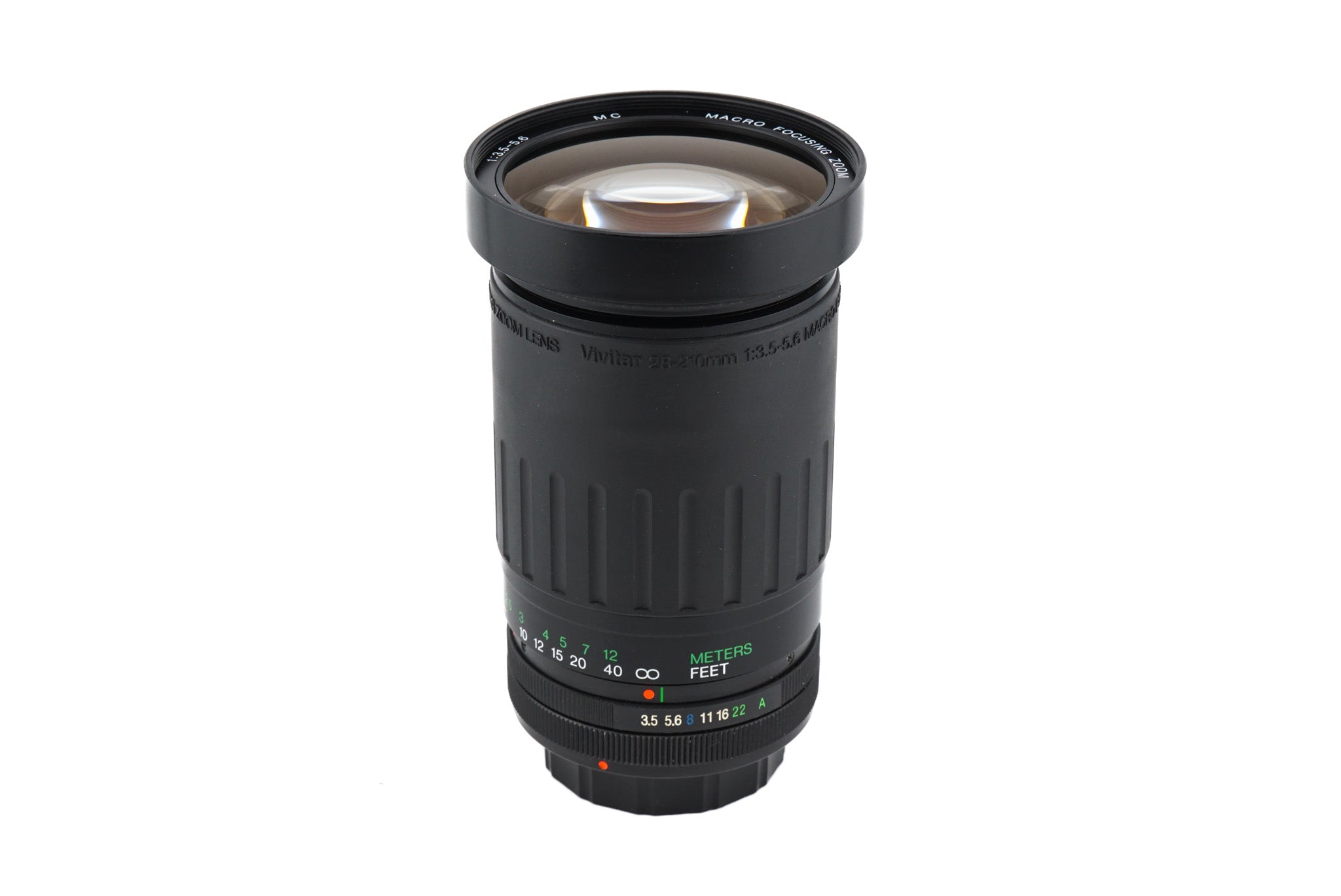 Vivitar 28-210mm f3.5-5.6 MC Macro Focusing Zoom - Lens