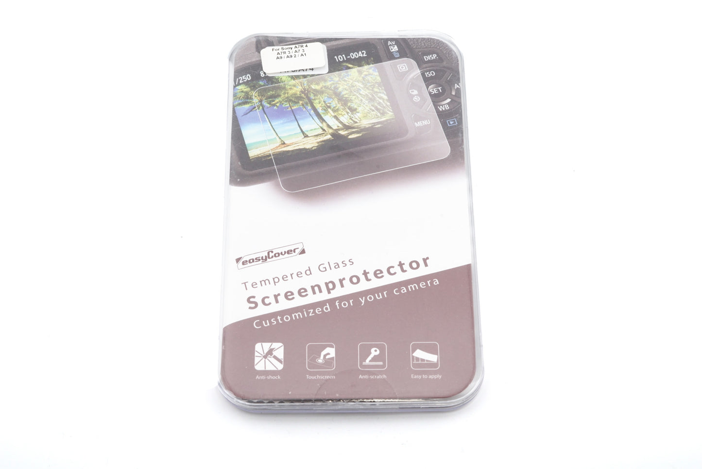 EasyCover Sony A7R III/IV, A9, & A1 Tempered Glass Screen Protector - Accessory