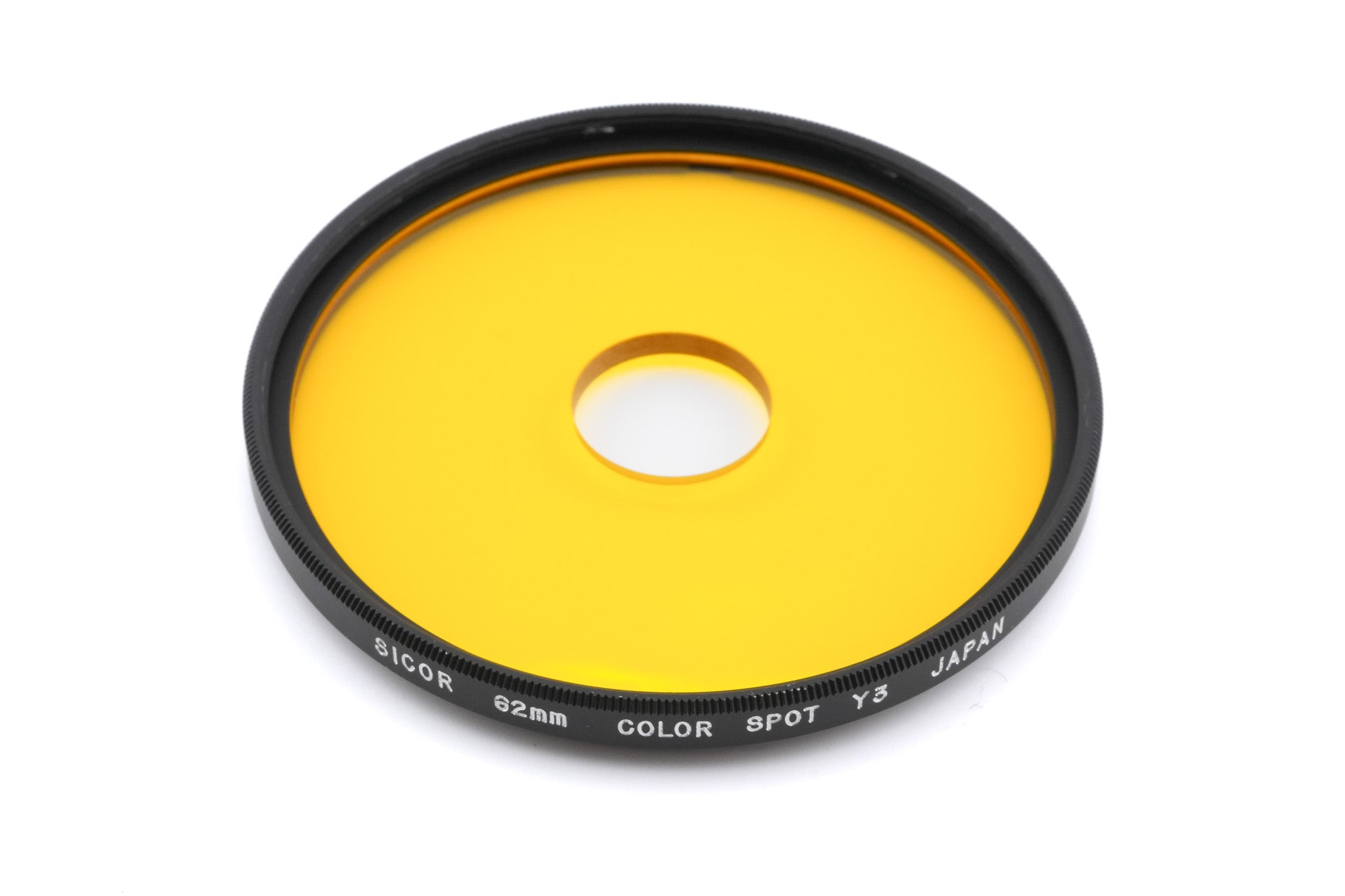 Sicor 62mm Yellow Color Spot Filter Y3 - Accessory