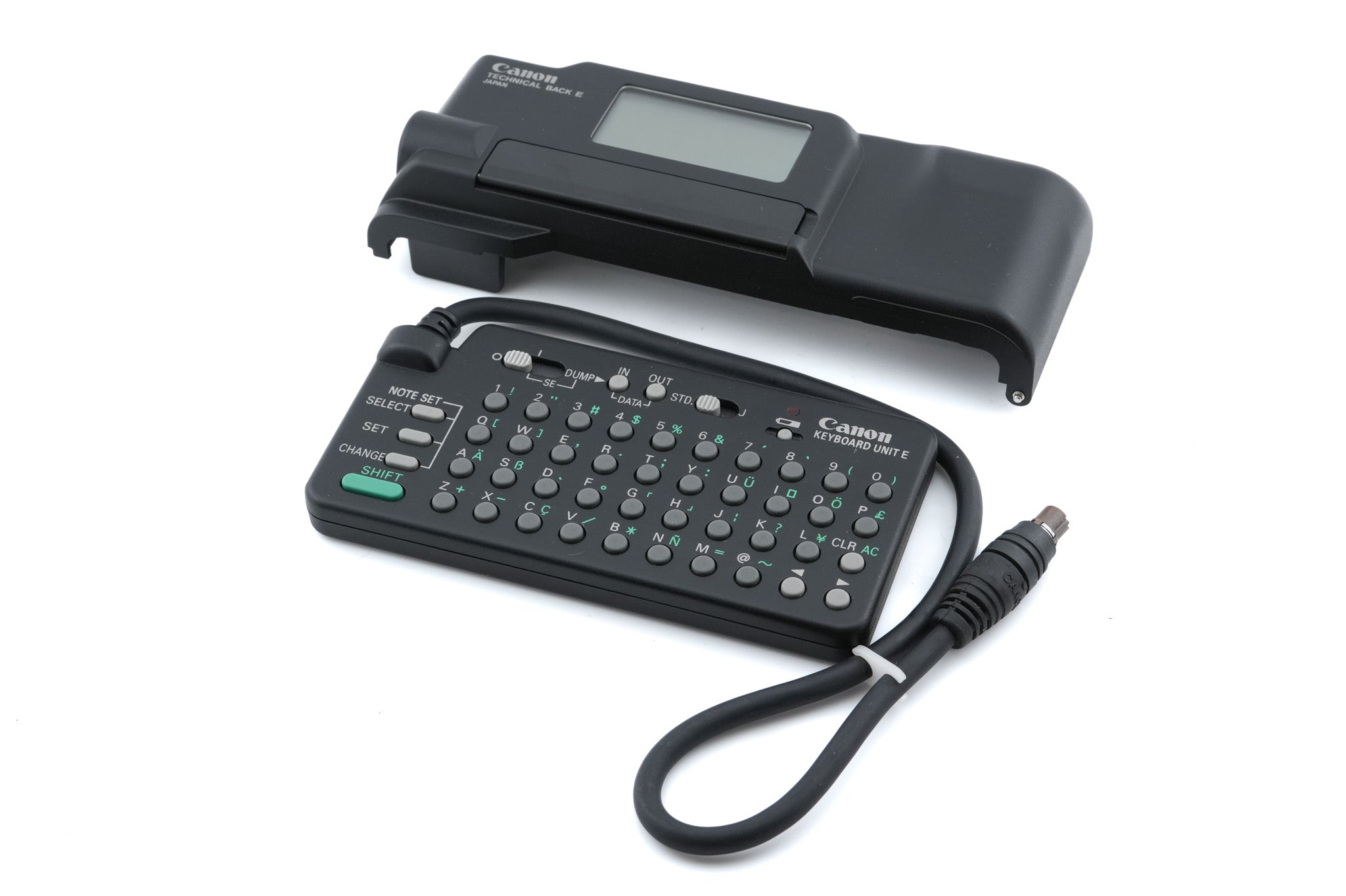 Canon Technical Back E with Keyboard Unit - Accessory