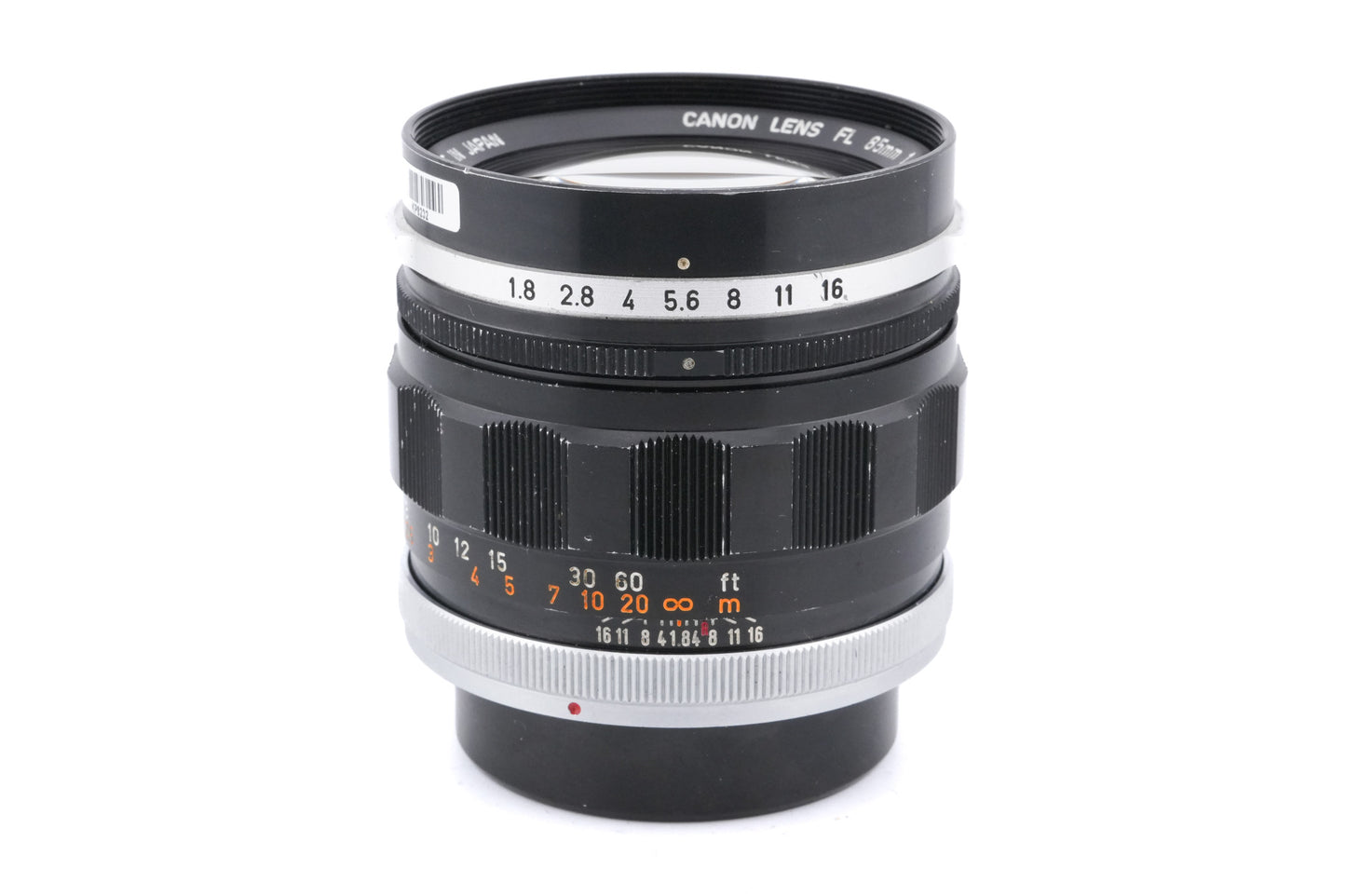 Canon 85mm f1.8 FL - Lens