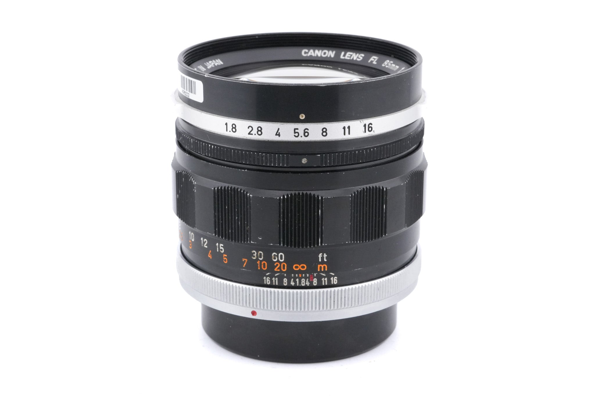 Canon 85mm f1.8 FL - Lens