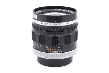 Canon 85mm f1.8 FL - Lens