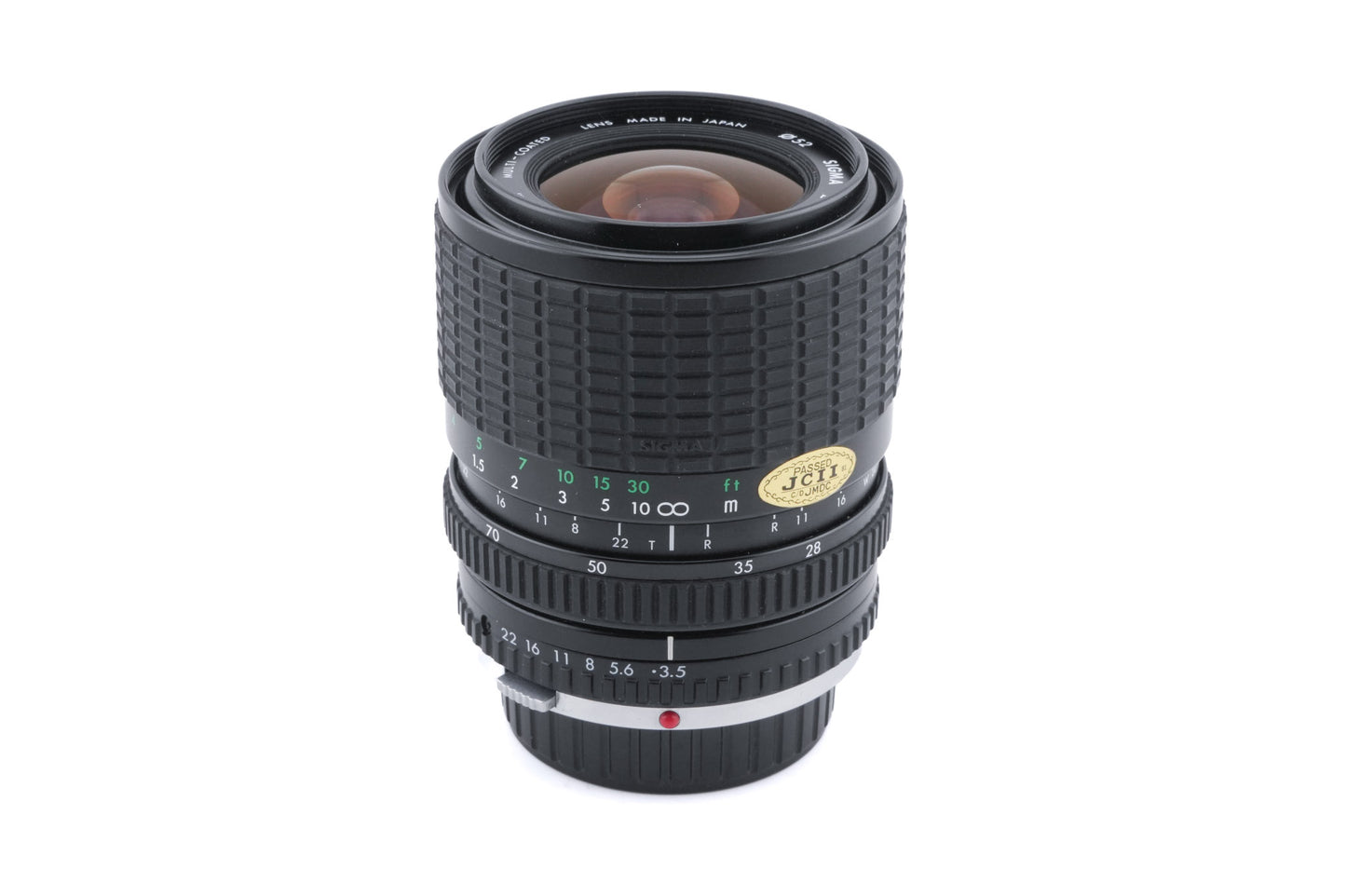 Sigma 28-70mm f3.5-4.5 Zoom-E Multi-Coated - Lens