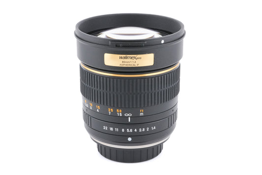Walimex 85mm f1.4 - Lens