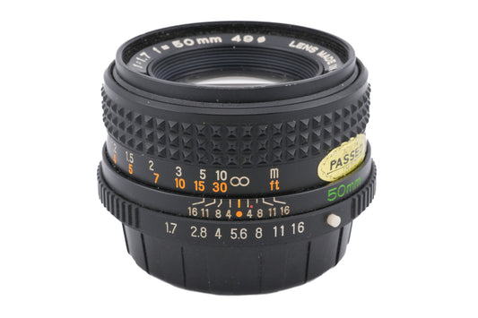 Mamiya 50mm 1.7 Sekor E - Lens