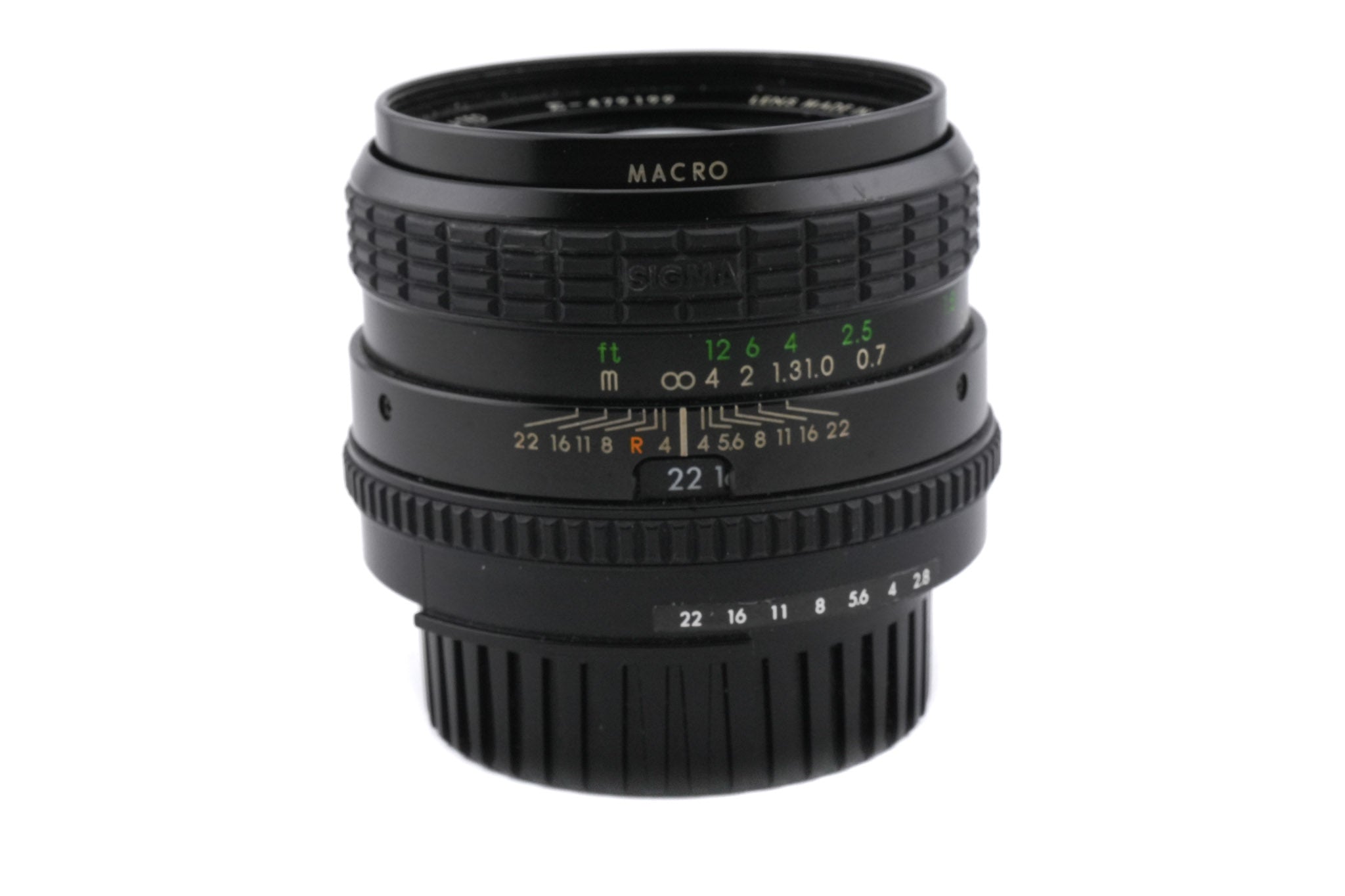 Sigma 28mm f2.8 Multi-Coated Mini-Wide - Lens