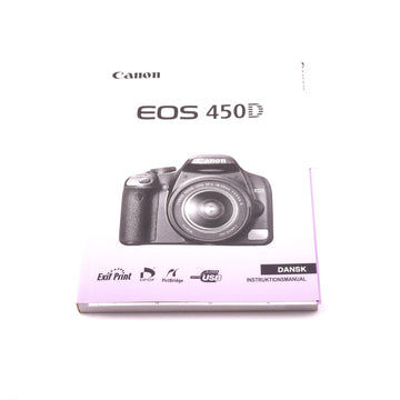 Canon 450D Instructions