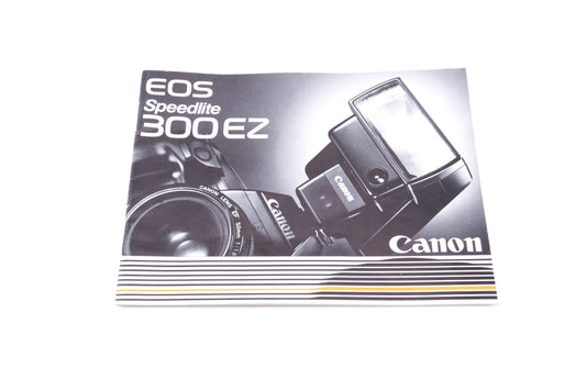 Canon Speedlite 300EZ Instruction Manual