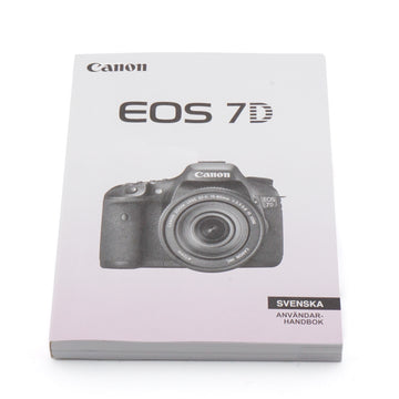 Canon 7D Instruction Manual