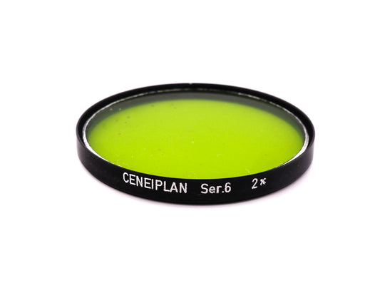 Ceneiplan 39mm Push-On Yellow-Green Filter