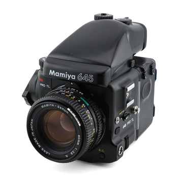 Mamiya 645 Pro TL + 120/220 Roll Film Holder HA401 + 80mm f2.8 Sekor C N + AE Finder FK401 (TL)