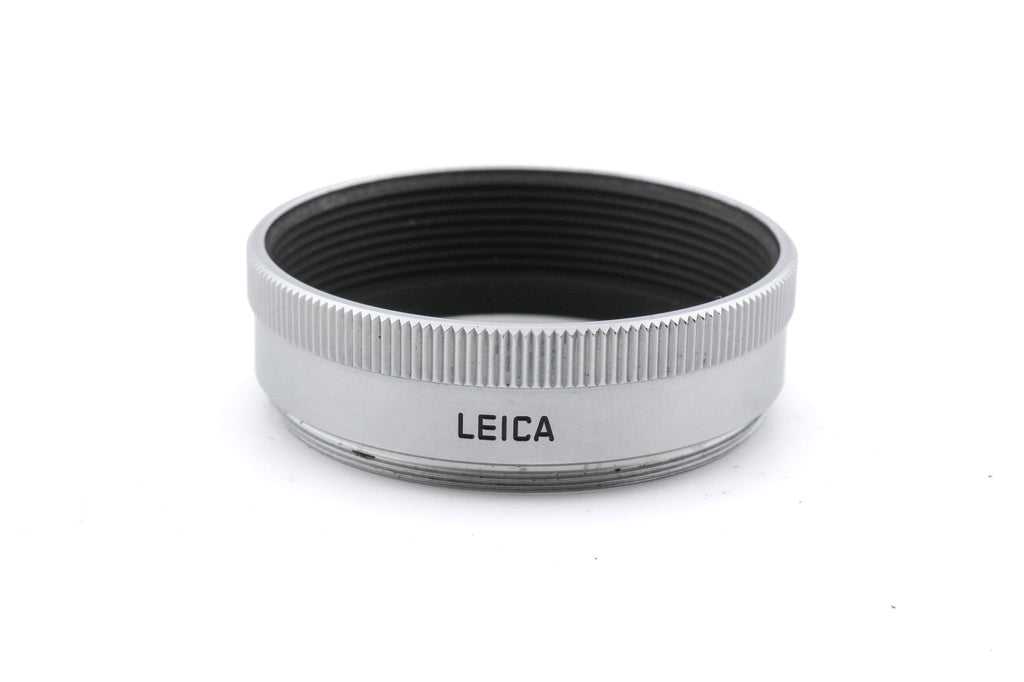 Leica 50mm f2.8 Elmar-M (Silver, 11823) + Lens Hood (50mm f2.8 Elmar-M) (12549)