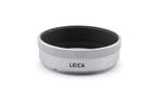 Leica 50mm f2.8 Elmar-M (Silver, 11823) + Lens Hood (50mm f2.8 Elmar-M) (12549)