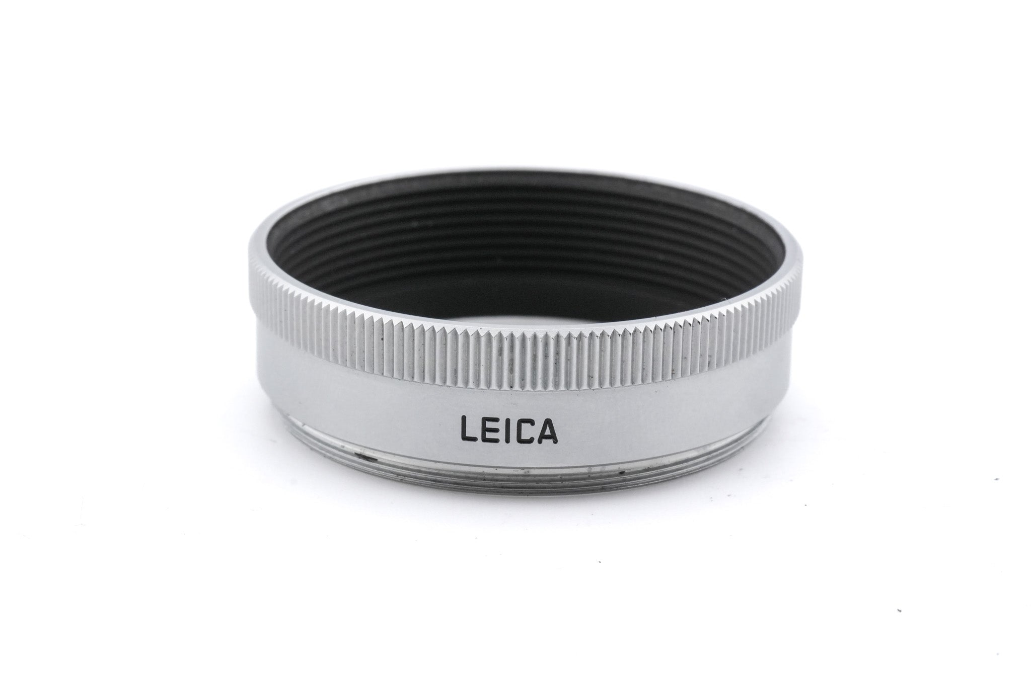 Leica 50mm f2.8 Elmar-M (Silver, 11823) + Lens Hood (50mm f2.8 Elmar-M) (12549)