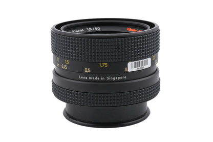 Rollei 50mm f1.8 Planar HFT