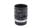 Pentax 25mm f1.4 TV Lens C2514-M