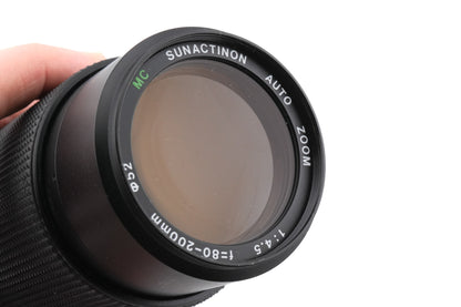 Sunactinon  80-200mm f4.5 MC Zoom