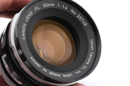 Canon 50mm f1.4 FL
