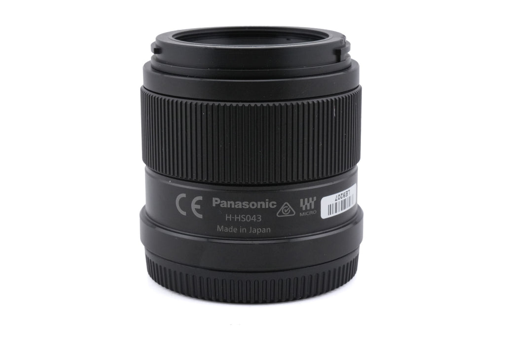 Panasonic 42.5mm f1.7 Lumix G ASPH. Power O.I.S. (H-HS043)