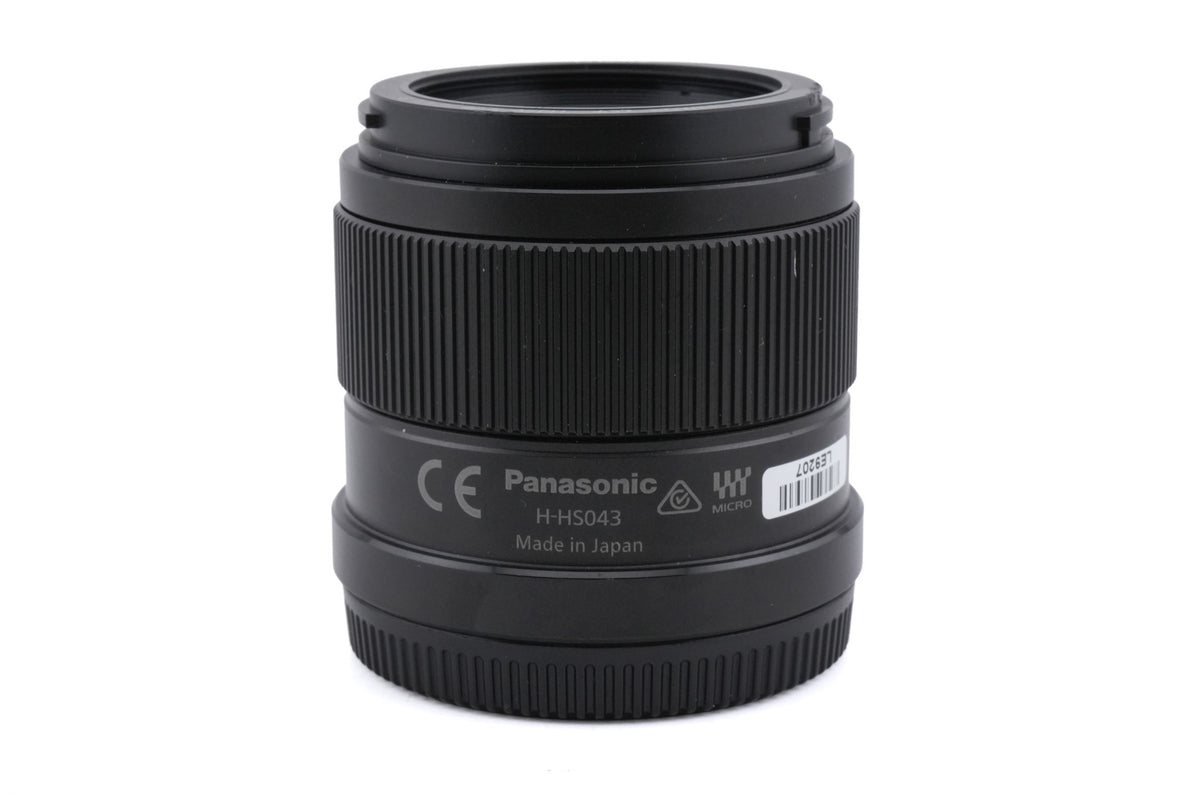 Panasonic 42.5mm f1.7 Lumix G ASPH. Power O.I.S. (H-HS043)