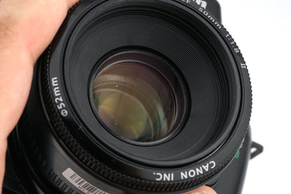 Canon EOS 1000FN + 50mm f1.8 II
