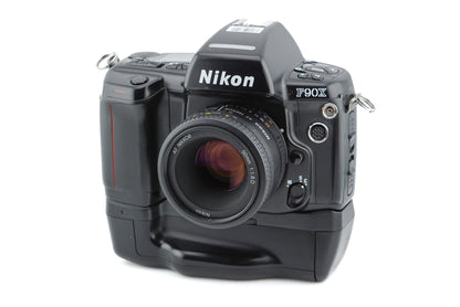 Nikon F90X + MB-10 Battery Pack + 50mm f1.8 AF Nikkor D