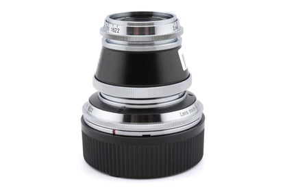 Voigtländer 50mm f3.5 Heliar VM