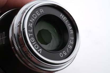 Voigtländer 50mm f3.5 Heliar VM