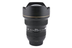 Nikon 14-24mm f2.8 AF-S Nikkor G ED N