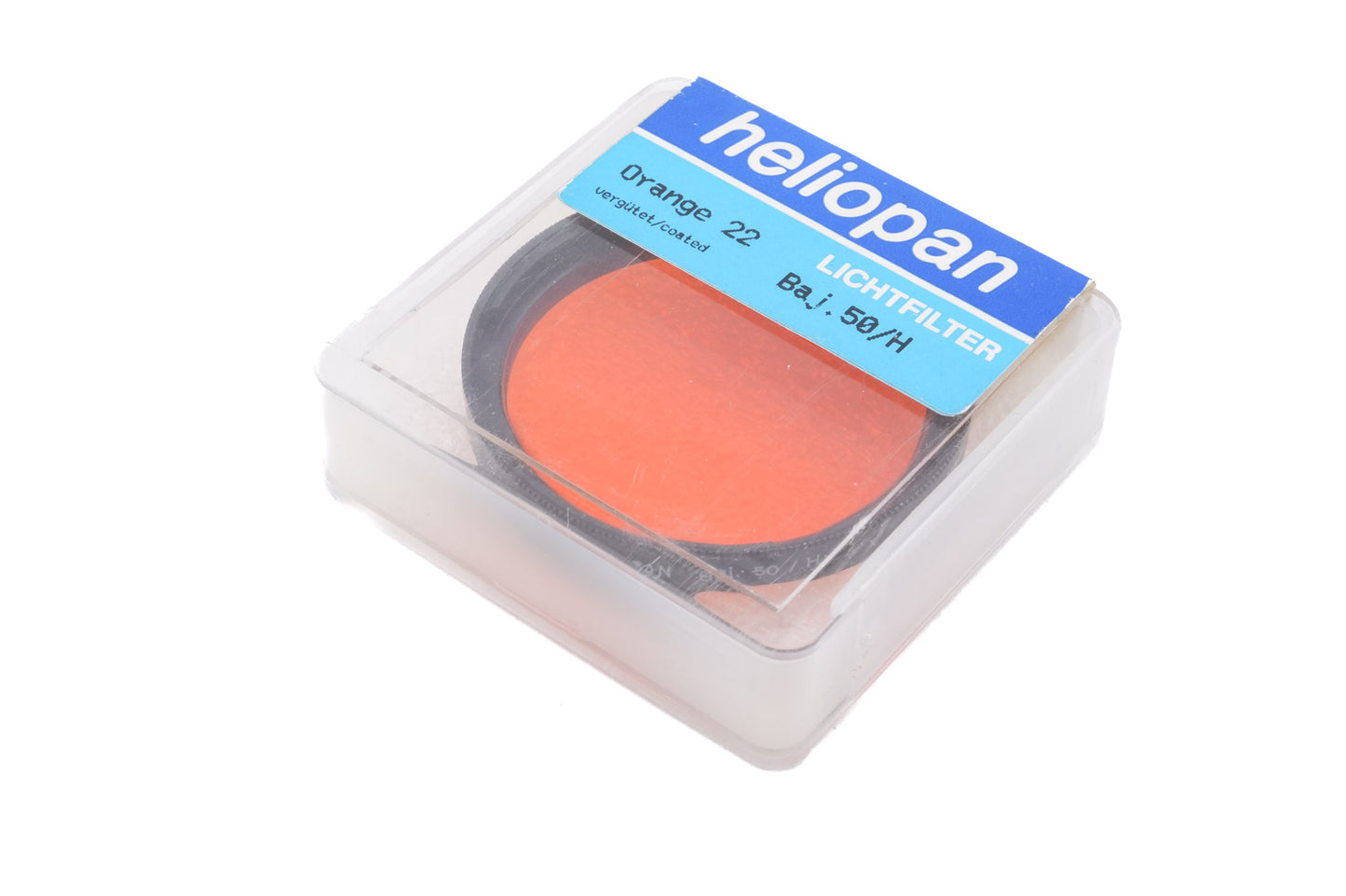 Heliopan B50 Orange Filter 22