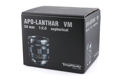 Voigtländer 50mm f2 APO-Lanthar VM Aspherical