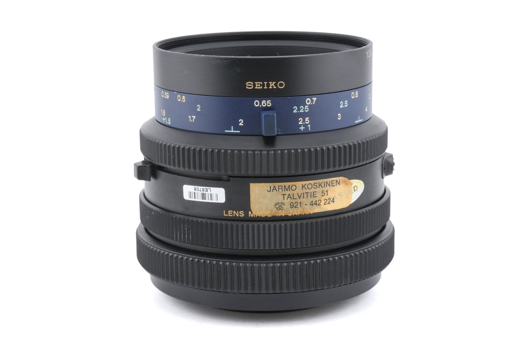 Mamiya 140mm f4.5 Sekor Z W Macro