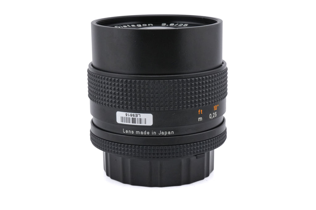 Carl Zeiss 25mm f2.8 Distagon T* (MM)