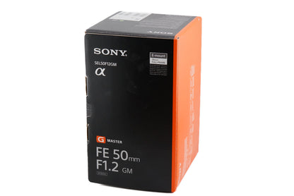 Sony 50mm f1.2 GM FE