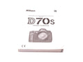 Nikon D70s Instructions