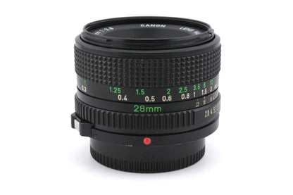 Canon 28mm f2.8 FDn