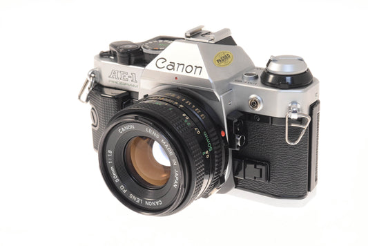 Canon AE-1 Program + 50mm f1.8 FDn