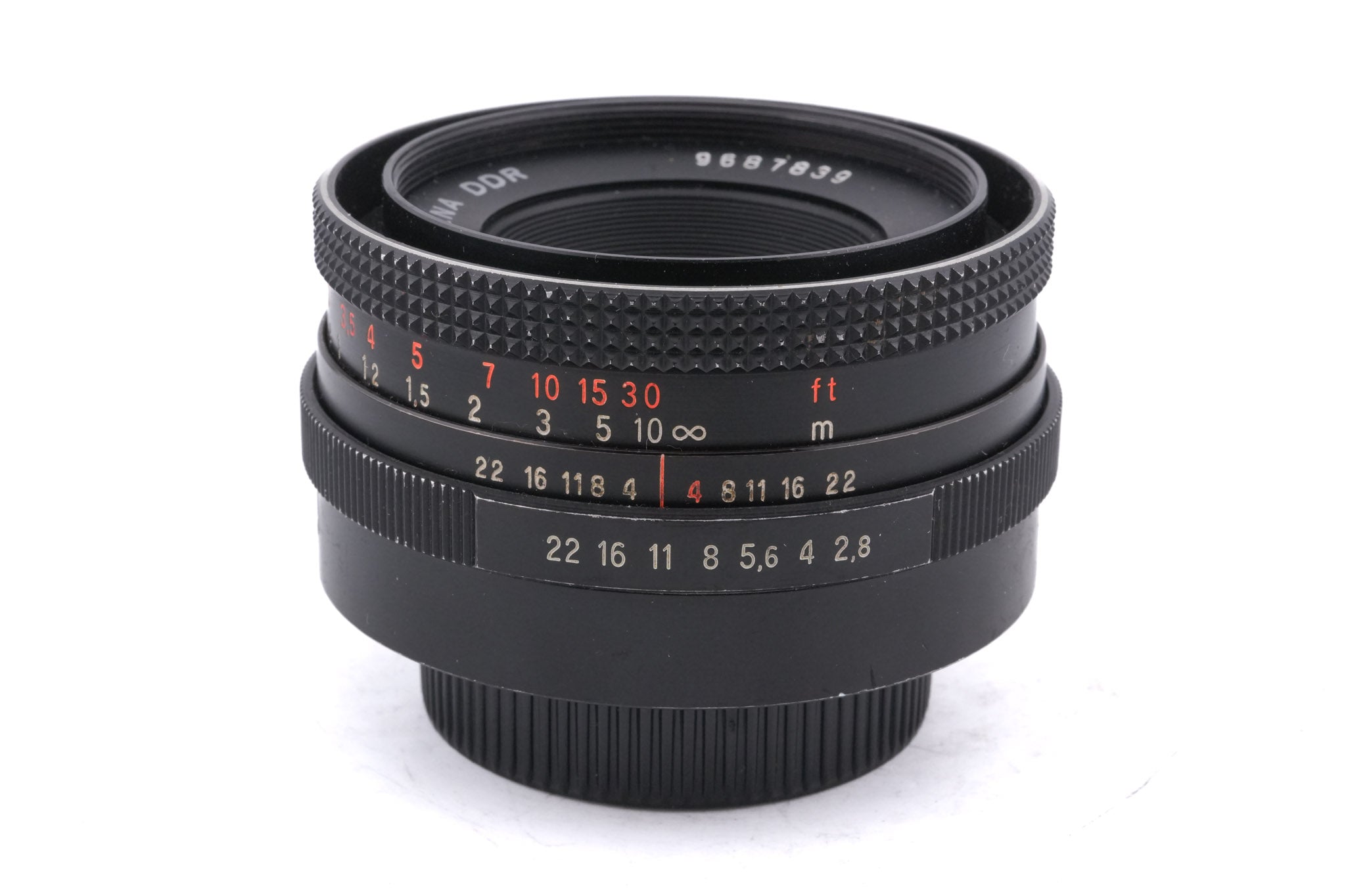 Carl Zeiss 50mm f2.8 Jena Tessar DDR