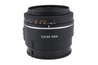 Sony 85mm f2.8 SAM (SAL85F28)